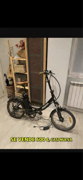 Bicicleta Eléctrica 600 ebike 20 plegable