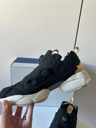 Reebok Instapump Fury PM Nero Oro 38