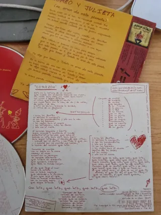 2 CD singles Jarabe de Palo