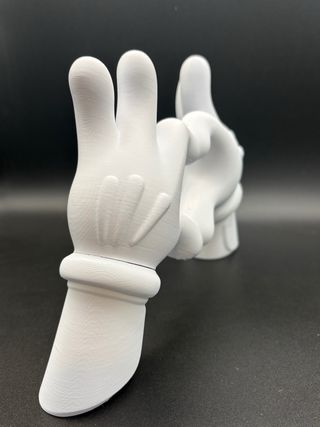 Busto 3D Mani a Cuore Kaws Love 18cm