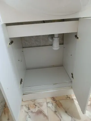 Mueble baño completo pila y grifería