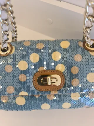 Bolso Gloria Ortiz lentejuelas lunares