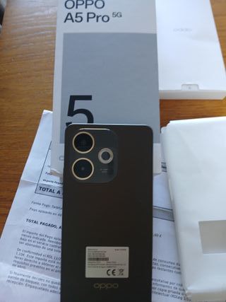 Oppo A5 Pro 5G 256GB Negro