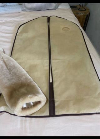 Chaquetón Muton Sintético Beige Talla Única