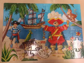 Puzzle Djeco Pirata 36 Piezas