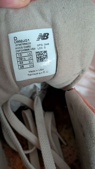 New Balance 992 Joe Freshgoods Aged Well