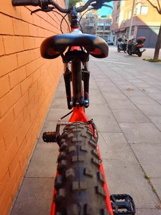 Bicicleta Rockrider ST100 Roja