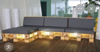 Cojines para sofás de palets