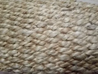 Alfombra de yute natural 230x160