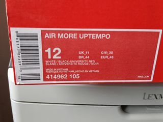 zapatillas baloncesto Nike Air More Uptempo talla