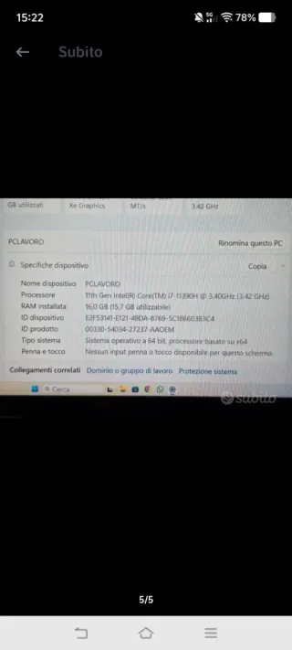 Mini PC GEEKOM IT11 Intel Core i7