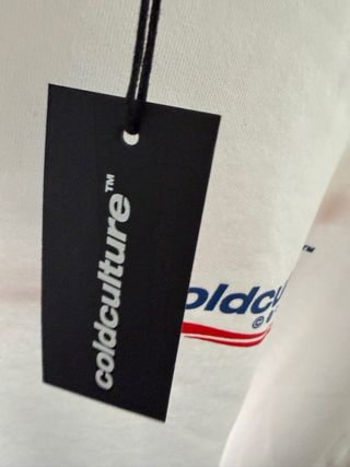 Sudadera Cold Culture Blanca Talla M Nueva