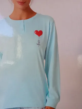 Pigiama donna cotone leggero tg M