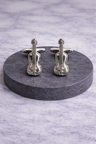 Gemelos hombre violines nuevos