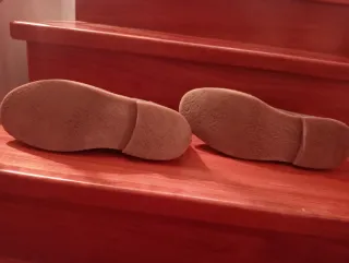 Stivaletti camoscio marroni uomo 44