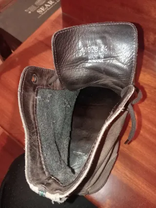 Stivaletti camoscio marroni uomo 44