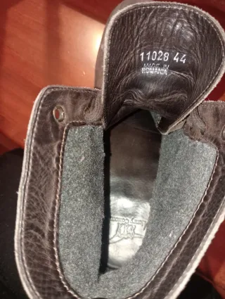 Stivaletti camoscio marroni uomo 44