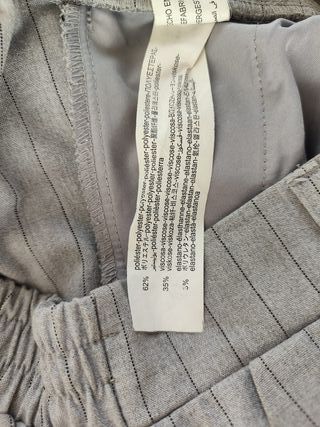 Pantalón Stradivarius Gris Talla M