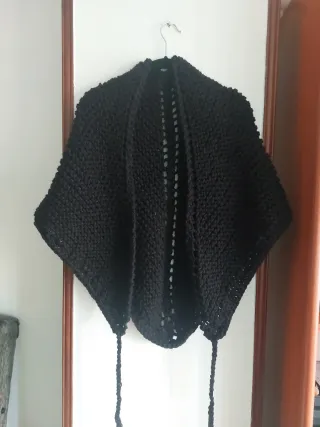 Toquilla tejida negra