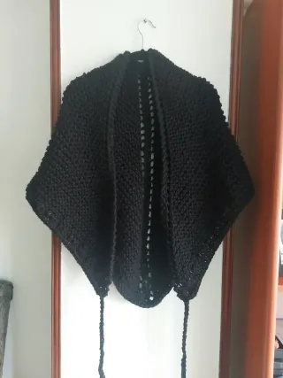 Toquilla tejida negra