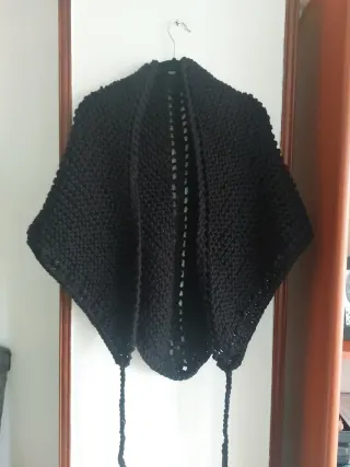 Toquilla tejida negra