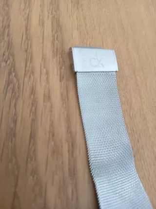 Reloj Calvin Klein Plateado Malla