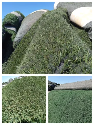 Césped artificial reciclado