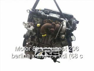 motor 8HZ Peugeot 206 1.4 HDI diésel 68cv