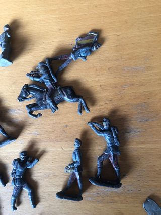 Lotto di soldatini di piombo antichi