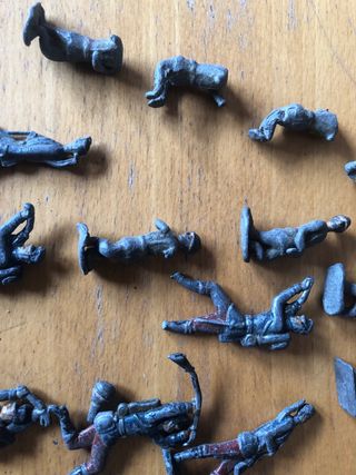 Lotto di soldatini di piombo antichi