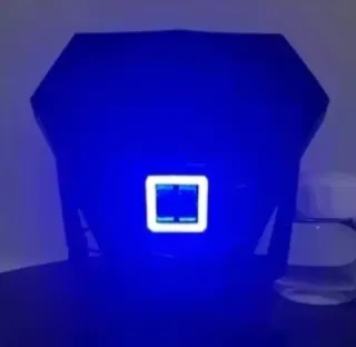 Careta Faro LED Moto Homologado Negro