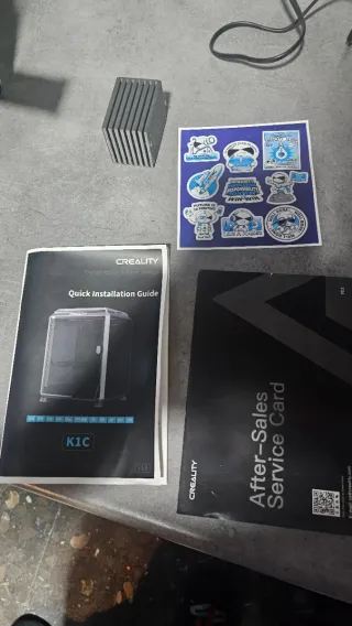 Impresora 3D Creality K1C Negra/Gris