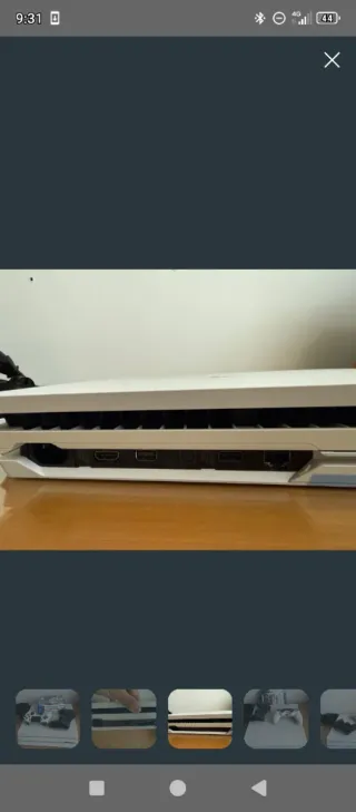 Consola PlayStation 4 Pro Blanca