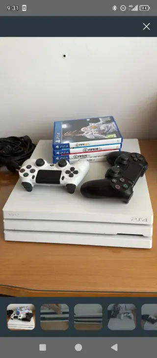 Consola PlayStation 4 Pro Blanca