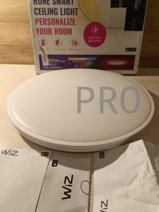 Lámpara de techo blanca Rune Luz Blanca de cálida