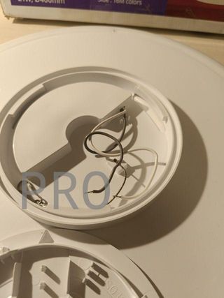 Lámpara de techo blanca Rune Luz Blanca de cálida