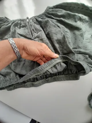 Conjunto Shein verde kaki Talla L