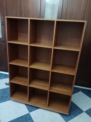 Estantería modular madera