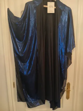 Capa Fiesta Pedro del Hierro Azul/Negro Talla Únic