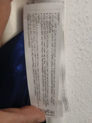 Capa Fiesta Pedro del Hierro Azul/Negro Talla Únic