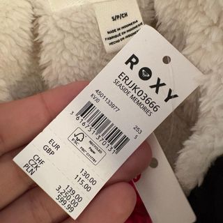 Abrigo Invierno Roxy Negro