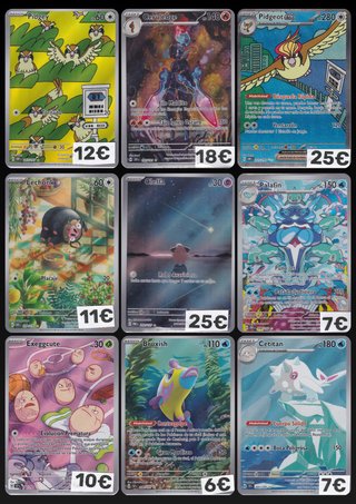 Cartas Pokémon Español - IR/SIR