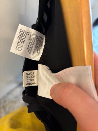 Pantalón chándal Adidas negro