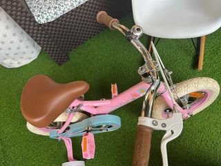 Bicicleta infantil rosa 12 pulgadas