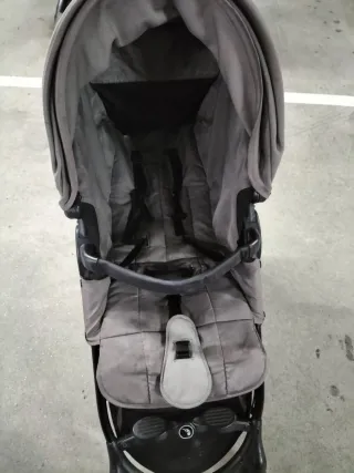 Silla de paseo City Mini Zip gris