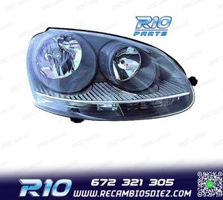 FARO DCH VOLKSWAGEN VW GOLF V 03-08 FONDO GRIS