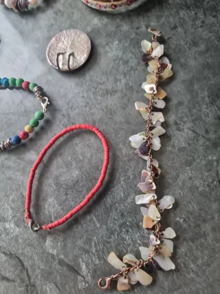 Pulseras piedras únicas