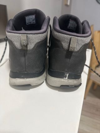 Zapatillas Skechers Hombre Negro/Gris