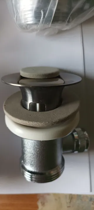 4 Tapones Válvula Desagüe oro, inox