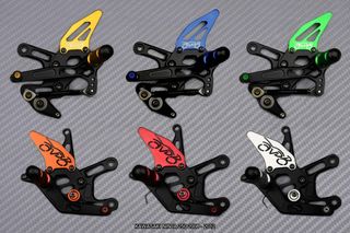 Estriberas retrasadas KAWASAKI NINJA 250 2008 2012